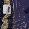 Al-Karam Elegant 3-Piece Unstitched Lawn – Fancy Shawl Dupatta - Image 2