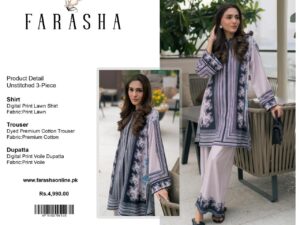 Farasha Lawn Collection 2025