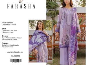 Farasha Lawn Collection 2025