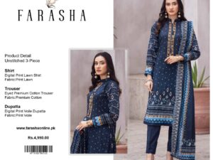 Farasha Lawn Collection 2025