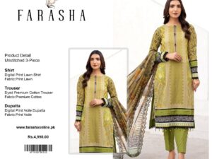 Farasha Lawn Collection 2025 –