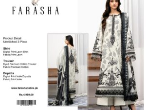 Farasha Lawn Collection 2025
