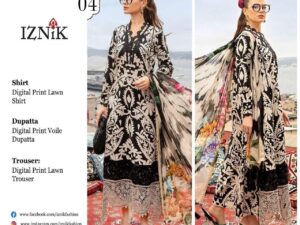 Iznik Bana Dora Lawn Collection Suits
Stitched Dress Price 4500Rs  Only