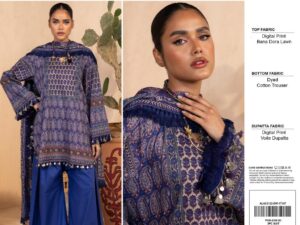 khaadi Bana Dora, Bana Dora Lawn, Lawn Suit 2025 Stitched Dress available price 4500
