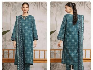 Beechtree Lawn Collection 2025 – Digital Printed Shirt  with Voile Dupatta | Rs. 3500
