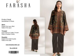 Farasha Lawn Collection 2025