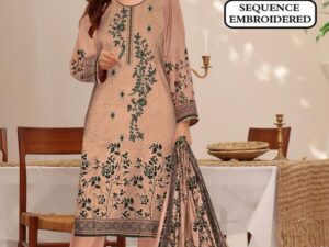 Limelight Embroidered Lawn Suit 2025 – Heavy Neck Design with Chiffon Dupatta | Only Rs. 2500