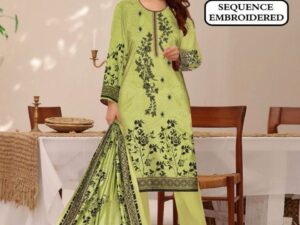 limelight Embroidered Lawn Suit 2025 – Heavy Neck Design with Chiffon Dupatta | Only Rs. 2500