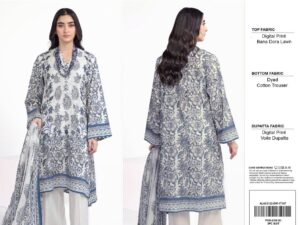 khaadi Bana Dora, Bana Dora Lawn, Lawn Suit 2025 Stitched Dress available price 4500